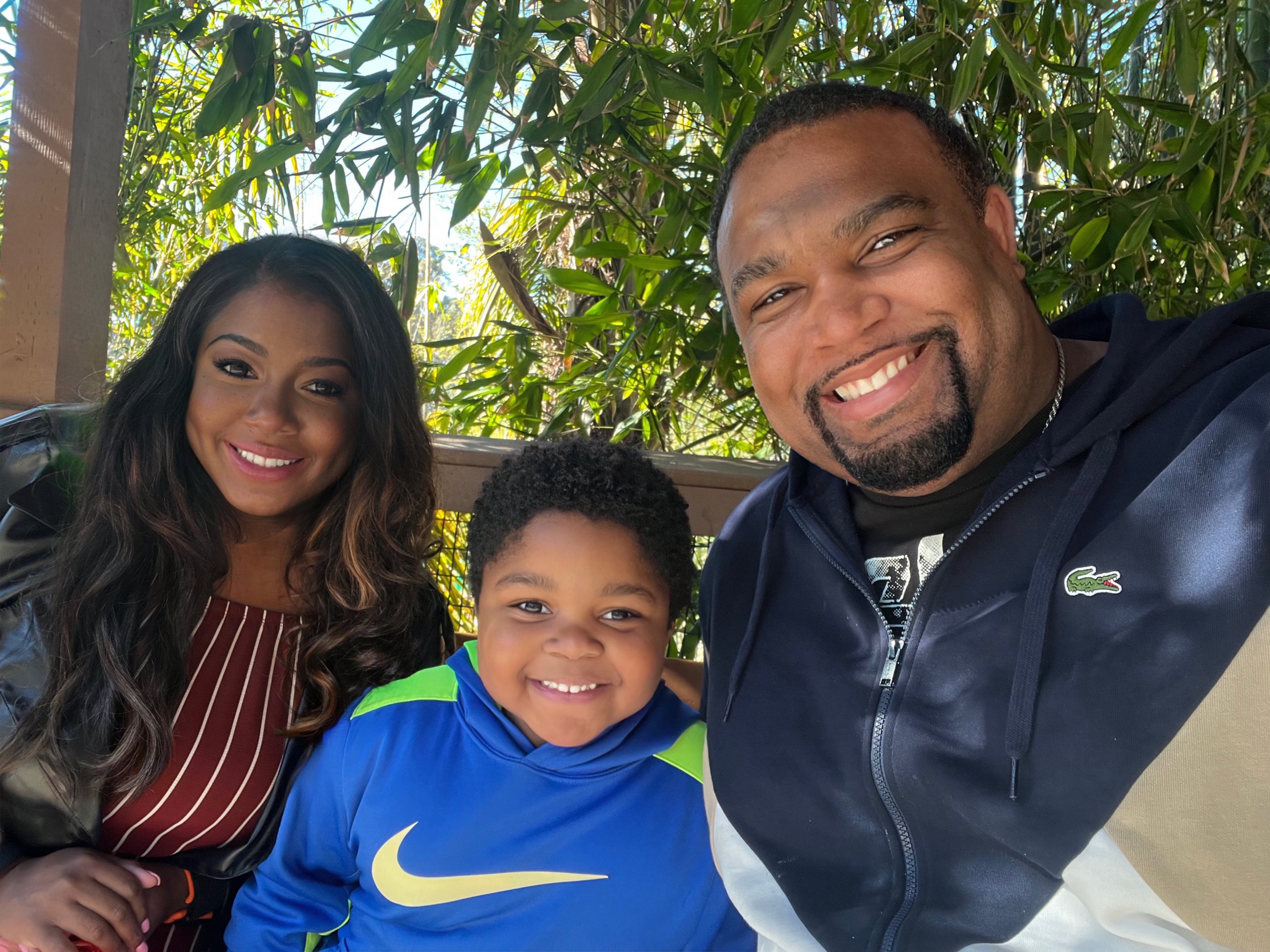 CPUC employee Aretha Welch with her family