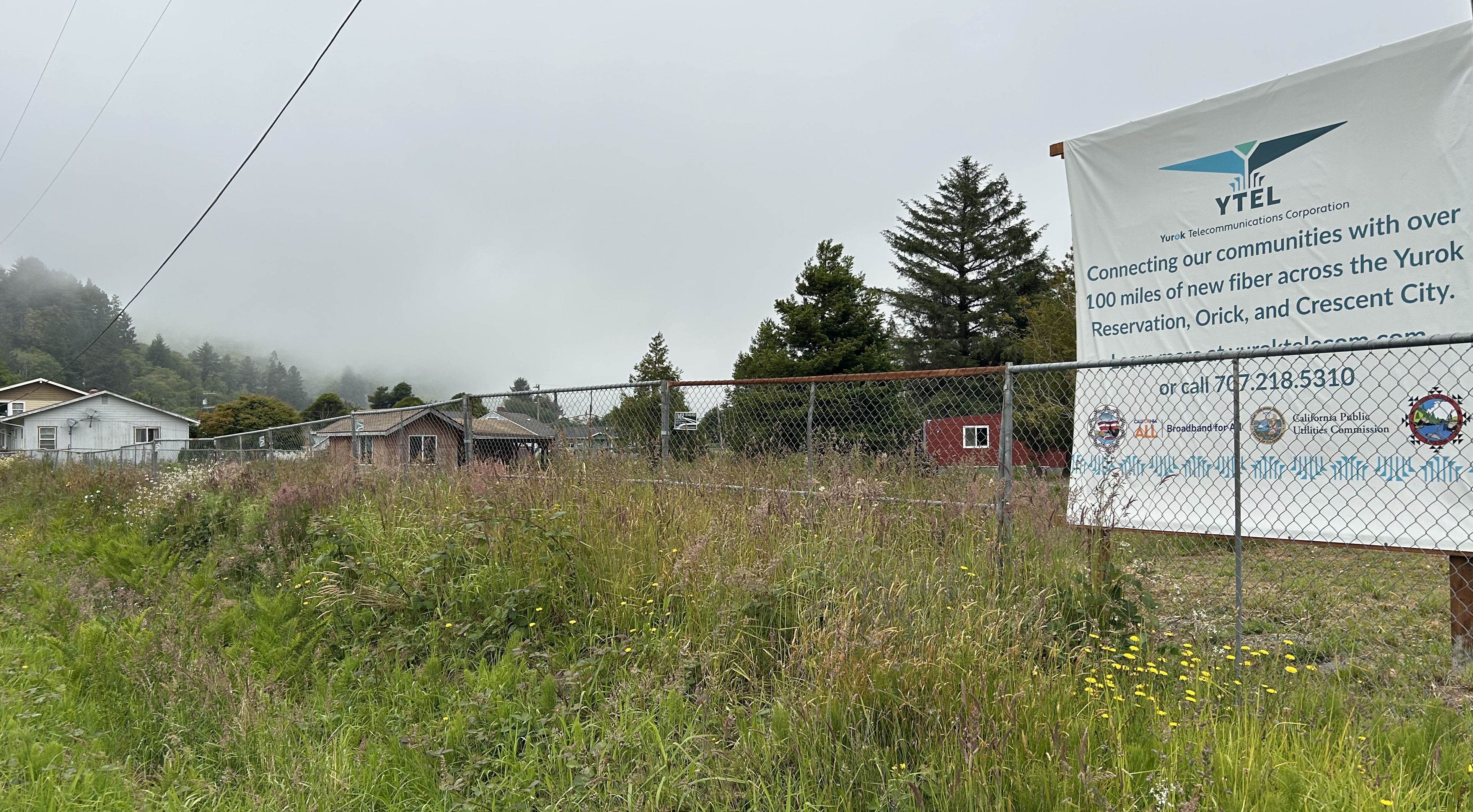Klamath Rural Broadband Initiative sign